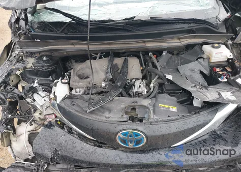 2021 Toyota Sienna Xle из США, поврежденный, VIN 5TDYRKEC5MS055618